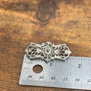 1928 Silver Ornate Bracelet